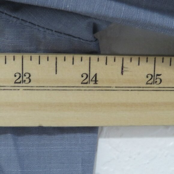 Chef‎ Works* Men's Long Tab Pocket Sleeve Button Down Curved Hem Shirt~ Size XL - Picture 8 of 11